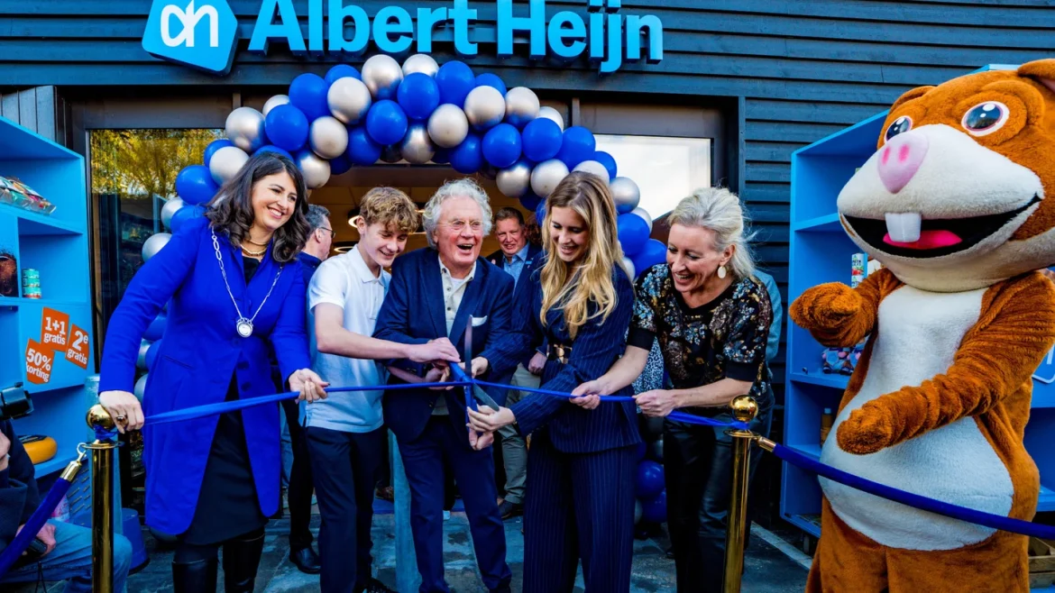 Feestelijke heropening vernieuwde Albert Heijn Blaricum