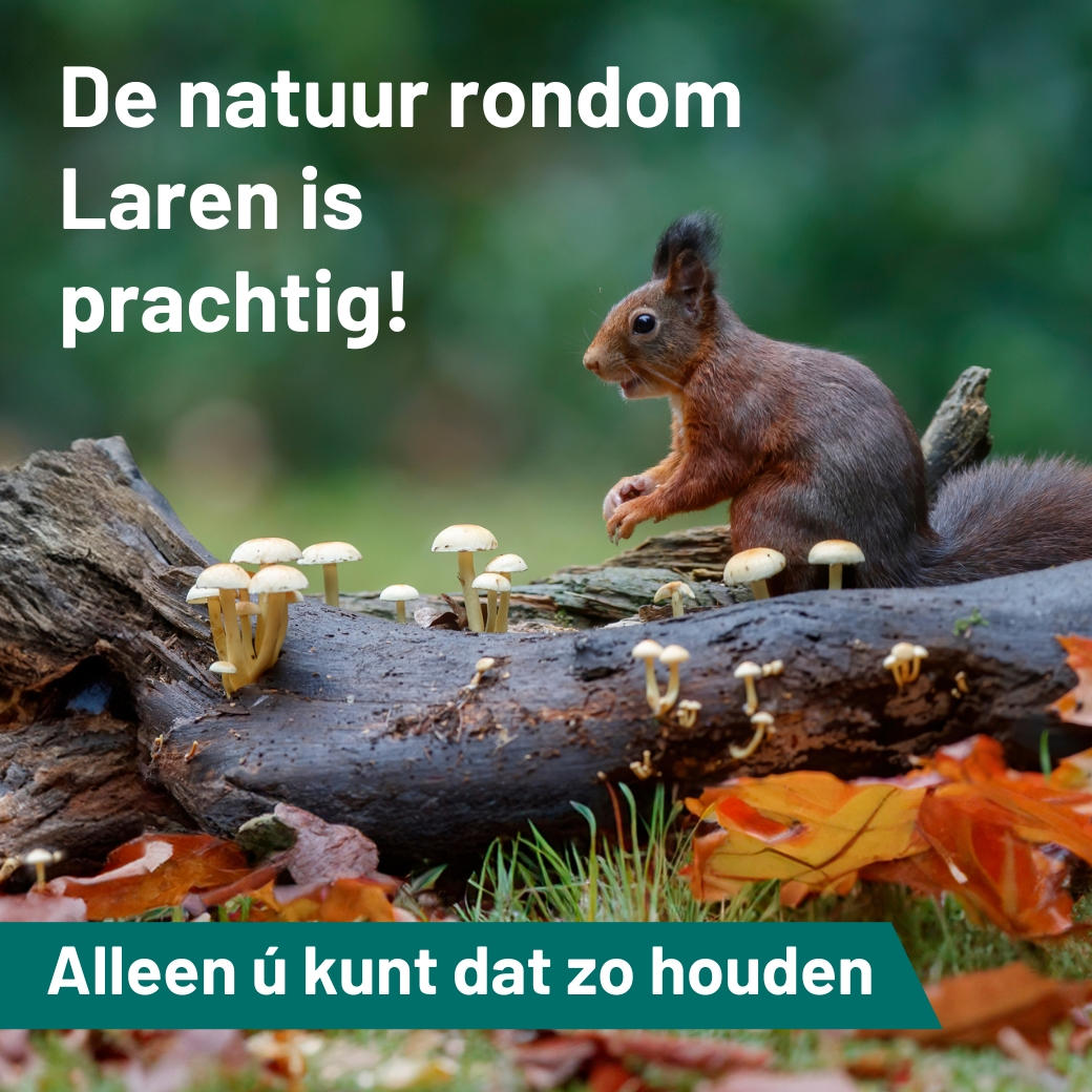 Larense natuur steeds onder grotere druk…