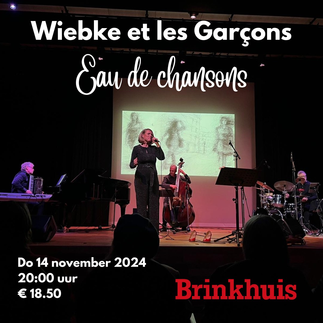 Wiebke & les Garçons – Eau de Chansons Brinkhuis