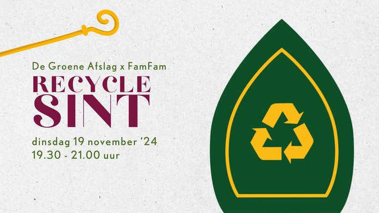 Recycle Sintmarkt in De Groene Afslag