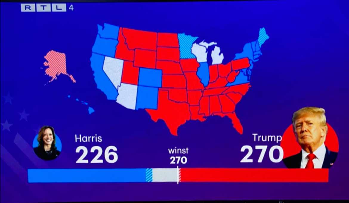 Trump aan kop Amerikaanse verkiezingen