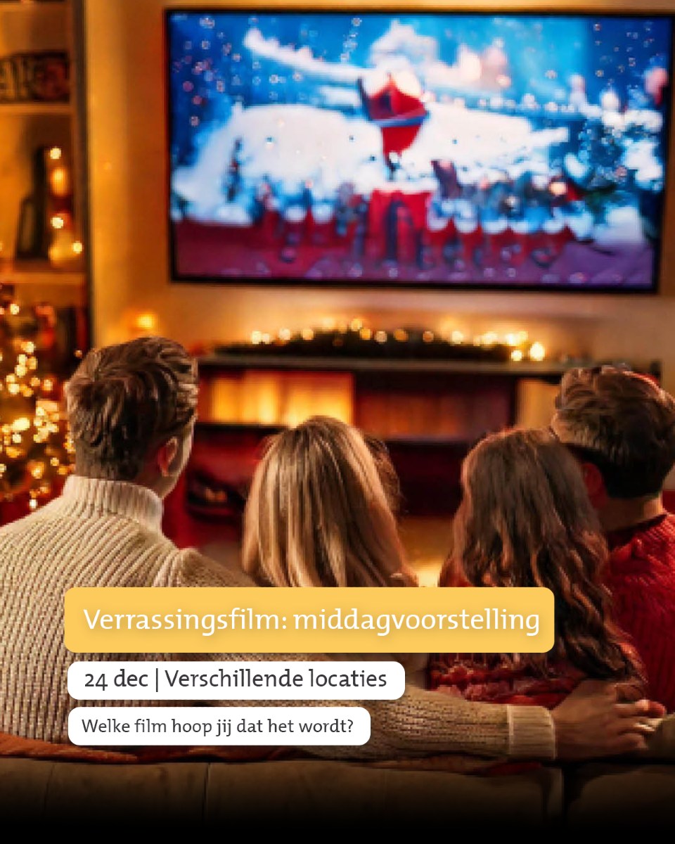 Verrassingsfilm op 24 december…