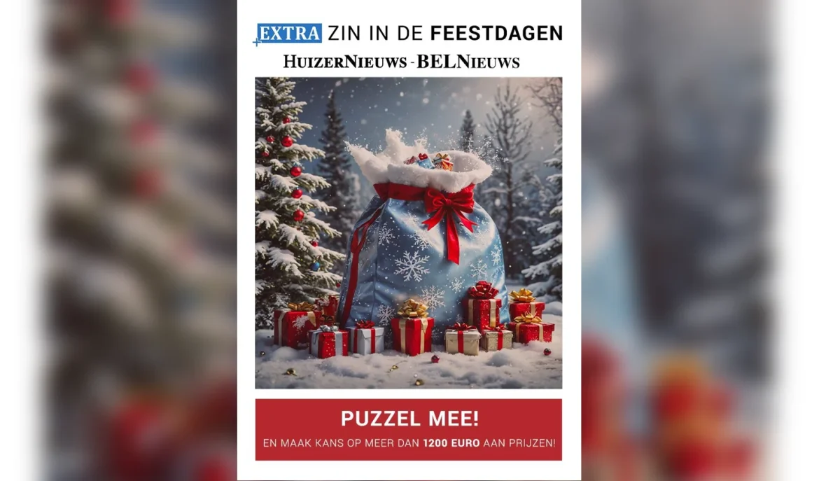 Extra zin in de feestdagen met de Puzzelbijlage van BELNieuws!