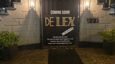 ‘De Lex’ nieuwe culinaire hotspot in Laren: ‘We gaan van tosti tot tong’