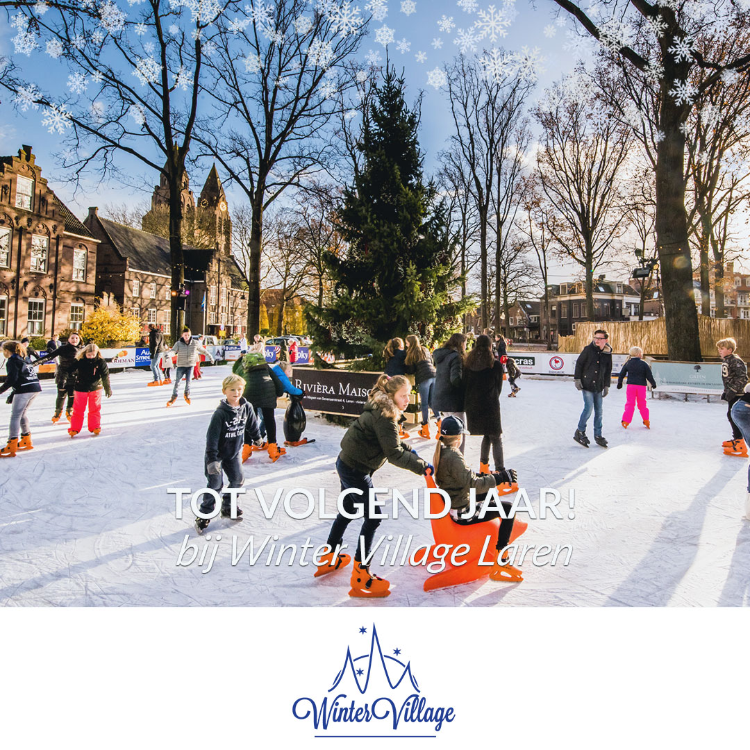 Laatste weekend Wintervillage op de Brink