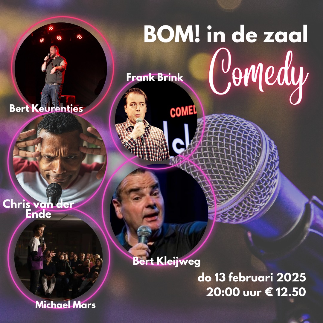 BOM (Brinkhuis Open Mic) is terug!