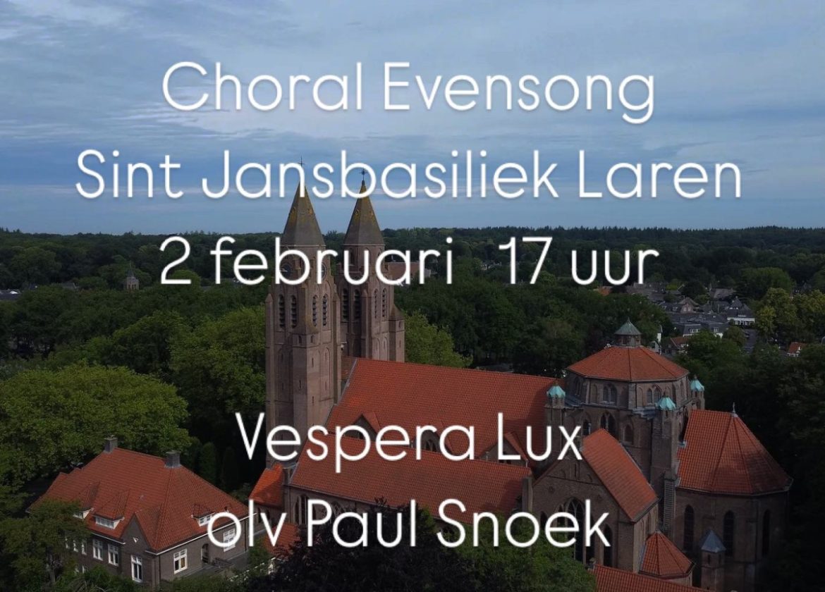 Choral Evensong in Sint Jansbasiliek