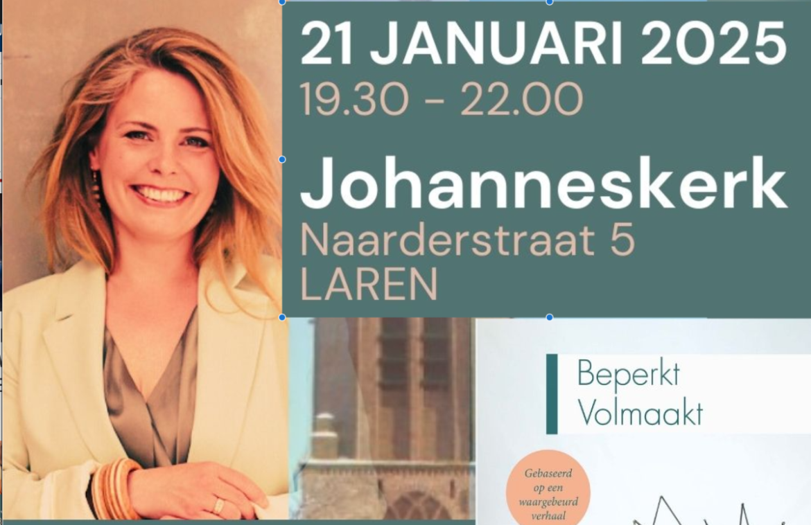 Lezing Jolanda Doornbos in Johanneskerk