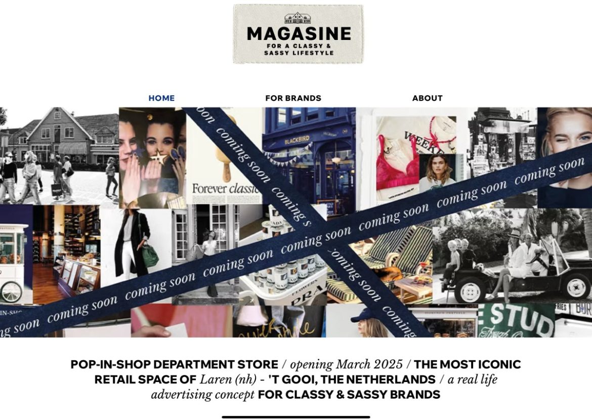 Smederij wordt weer warenhuis: Magasine