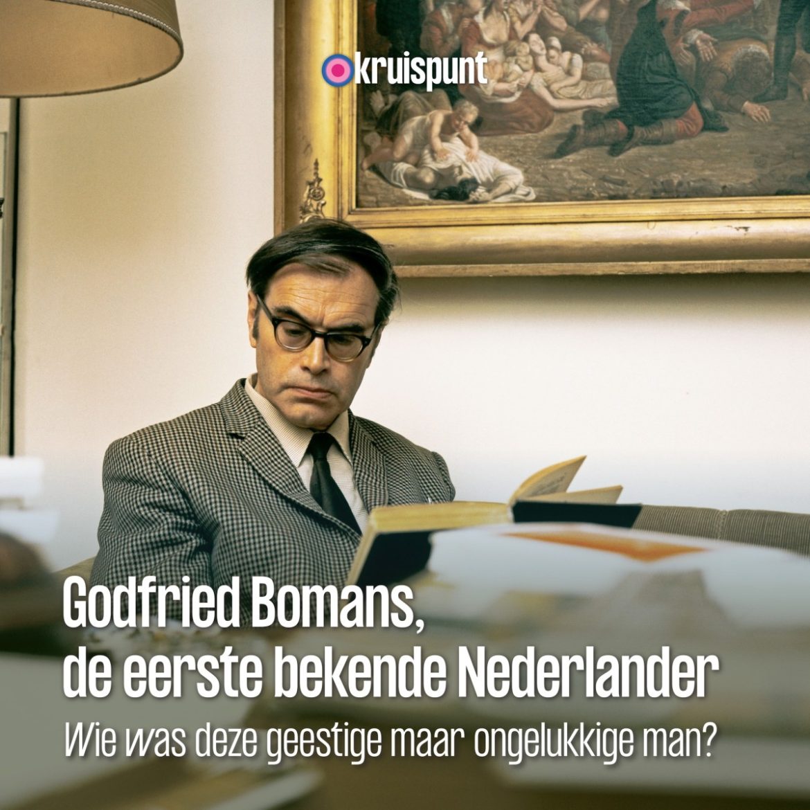 Godfried Bomans, de eerste bekende Nederlander