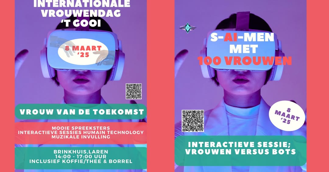 Internationale vrouwendag 8 maart 2025: S-AI-MEN – AI AI CARAMBA!