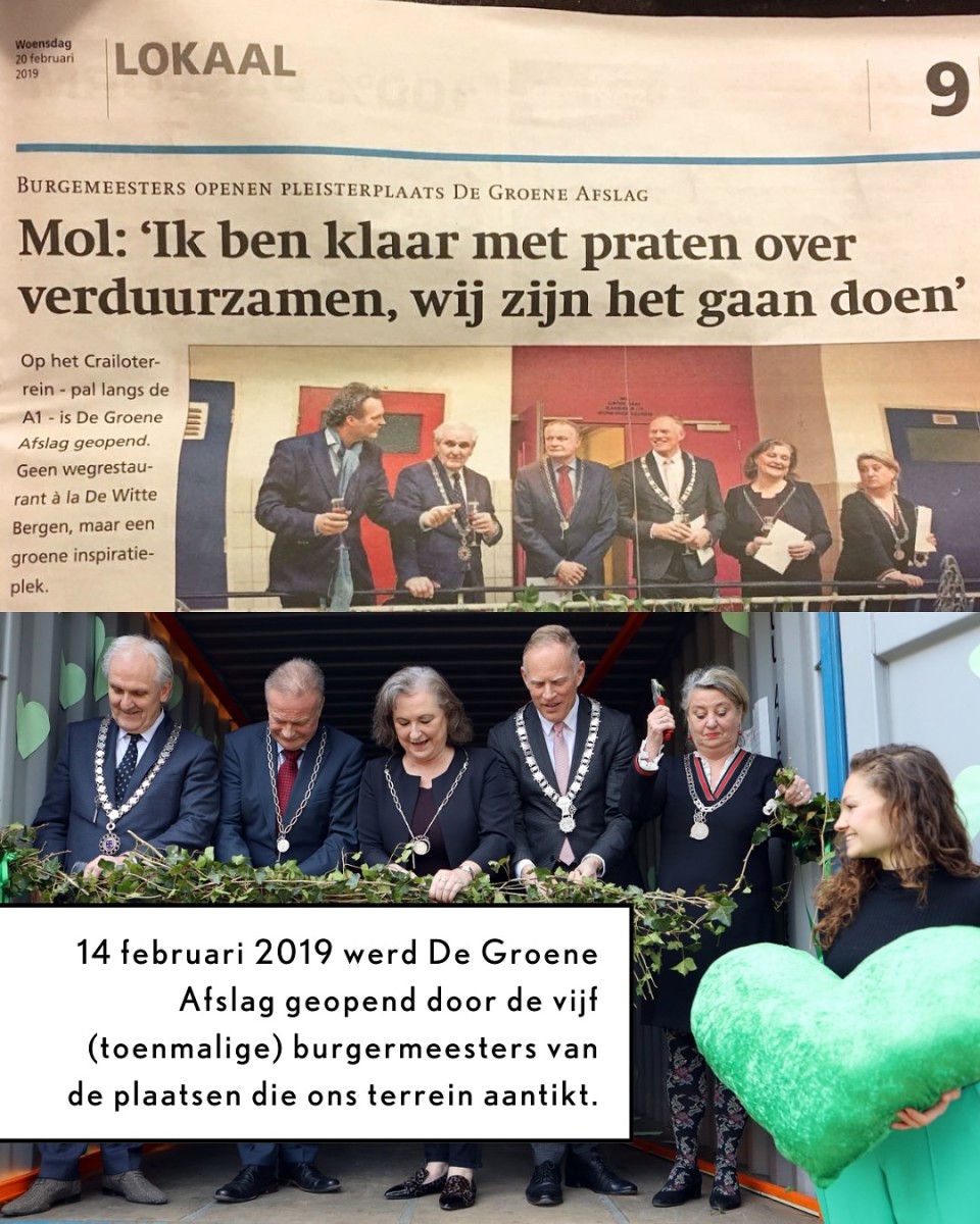 De Groene Afslag wordt 6 jaar!