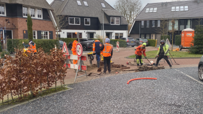 ‘De glasvezel-zwoegers’ graven door…