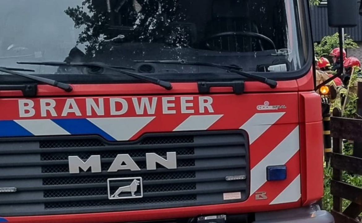 Scooter in brand op Rijksweg-Oost