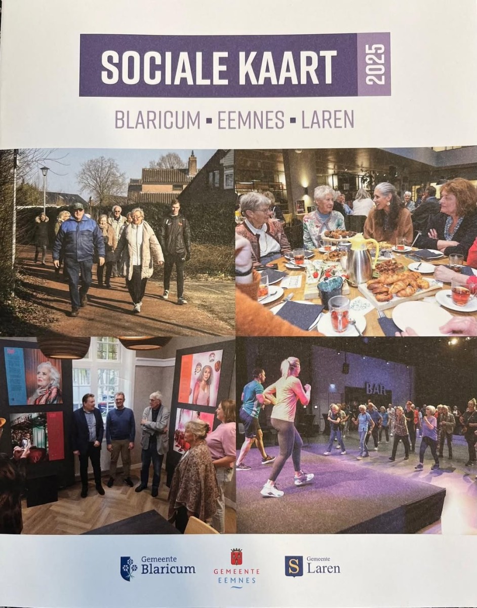 Ontdek de Sociale Kaart van Blaricum, Eemnes en Laren!