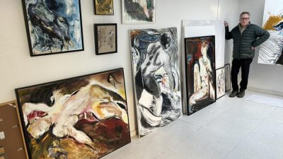 Paul de Lussanet gaat exposeren in Brinkhuis