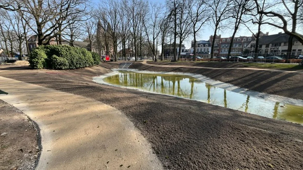 Werkzaamheden aan Brinkvijver naderen einde