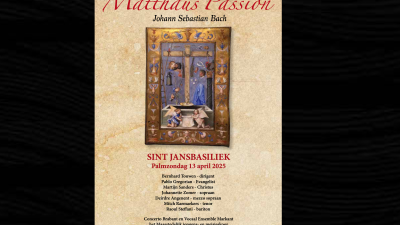 Kaartverkoop Matthäus Passion in Sint Jansbasiliek…