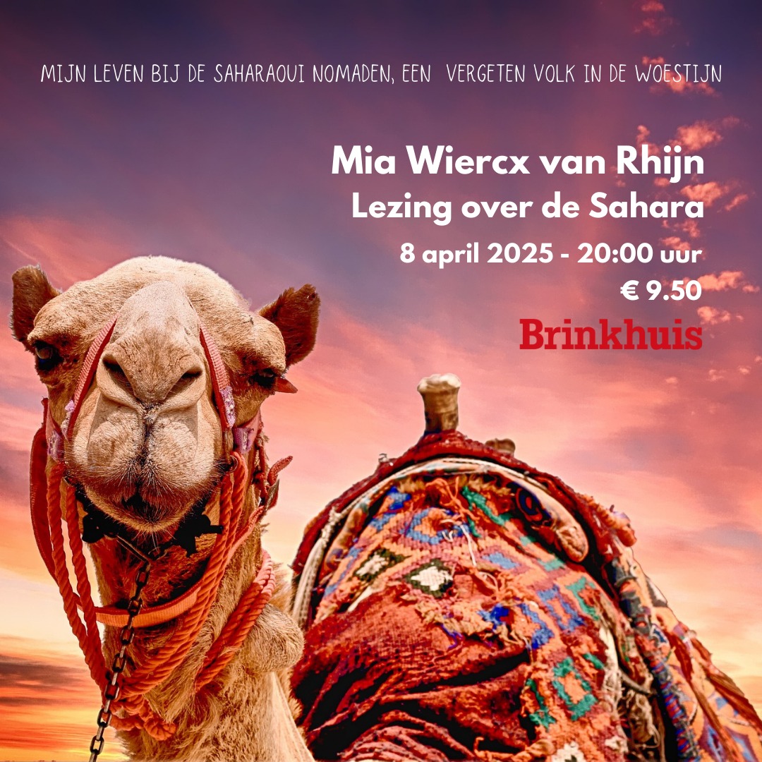 Lezing over Saharaoui nomaden in de Sahara