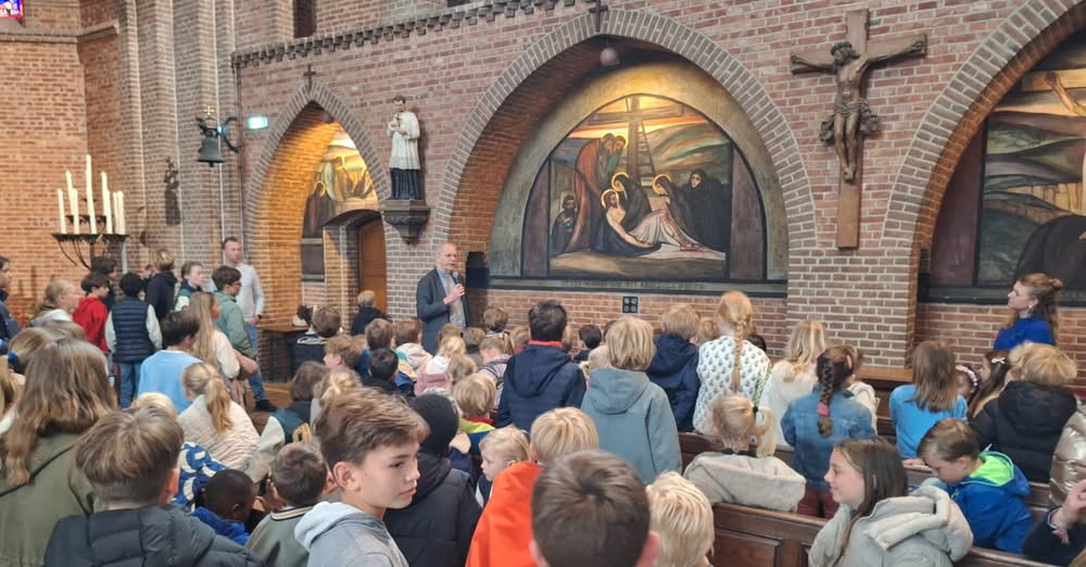 Kinderen Binckhorst in de Basiliek