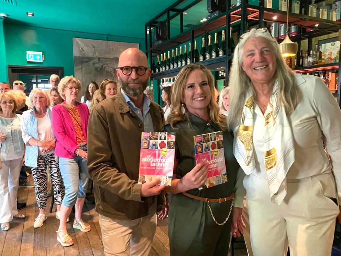 Eerste ‘Art Magazine 18e Atelierroute Laren’ voor Robert Overmeer en Linda Veeren van Bijzonder Laren