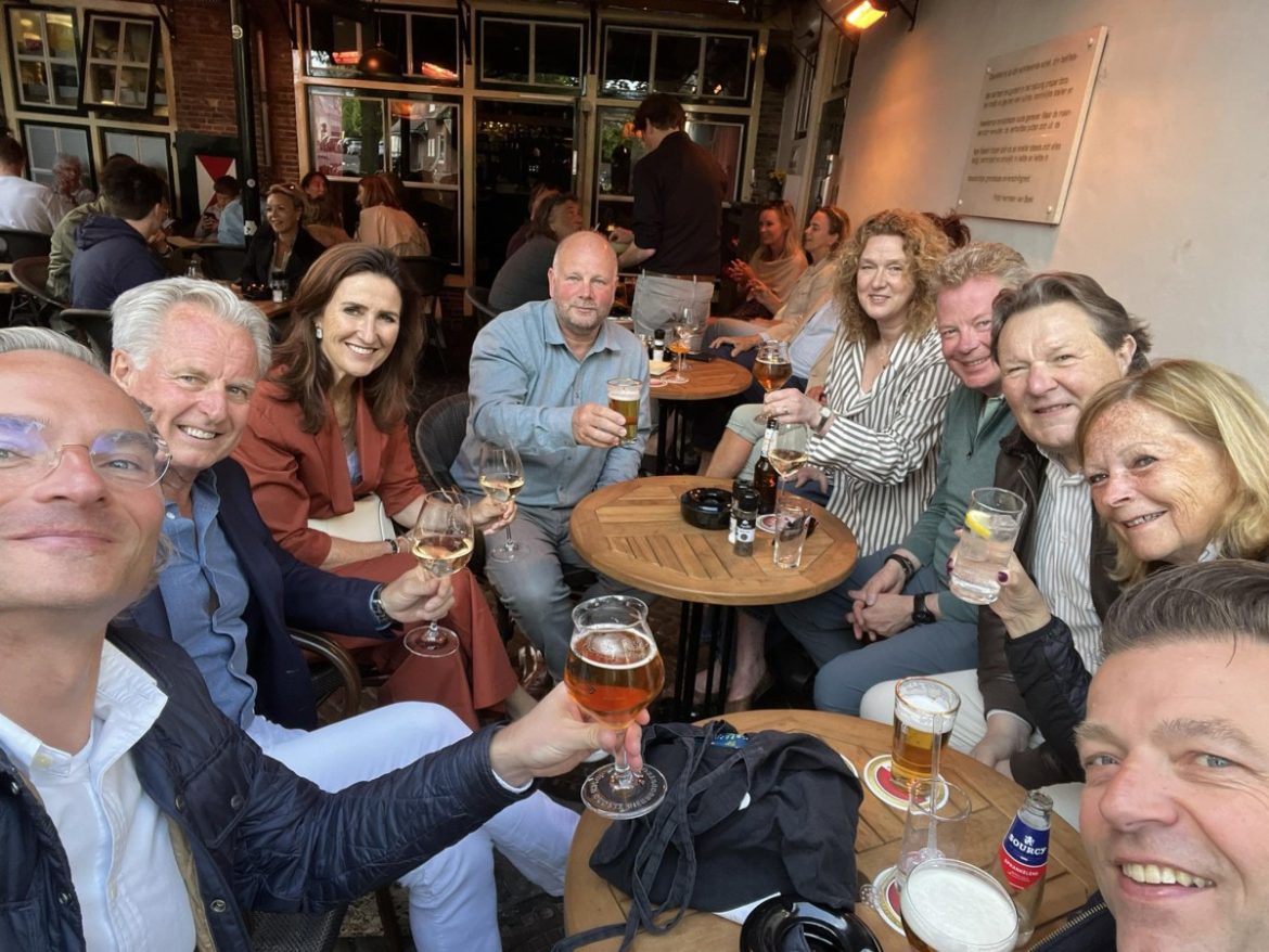 Afscheidsetentje burgemeester