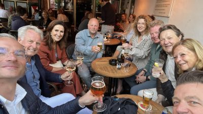 Afscheidsetentje burgemeester