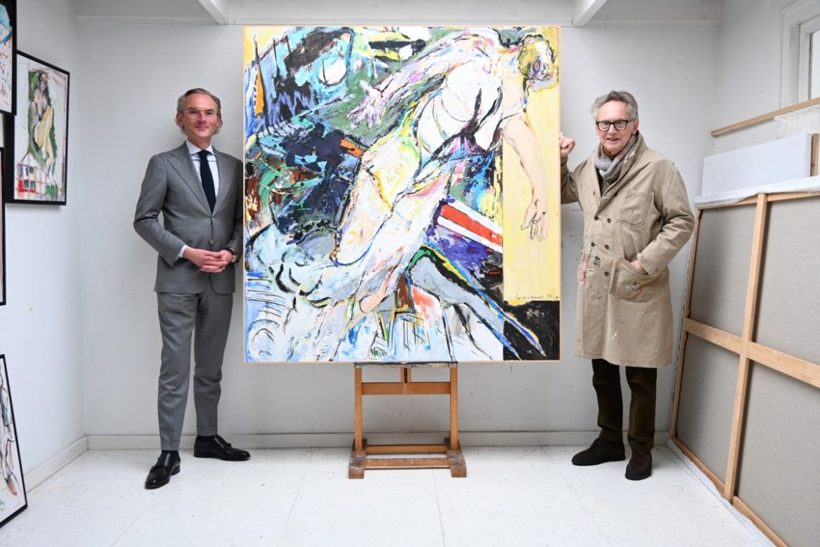 Vanmiddag opening expositie Paul de Lussanet in Brinkhuis