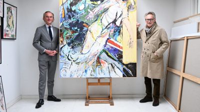 Vanmiddag opening expositie Paul de Lussanet in Brinkhuis