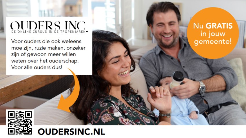 Voor vaders en moeders met jonge kinderen is er Ouders Inc.