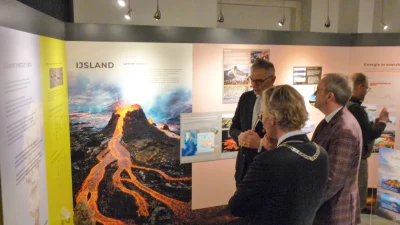 Opening wisseltentoonstelling in Museum Hofland  ‘Vulkanen, vriend en vijand’ 