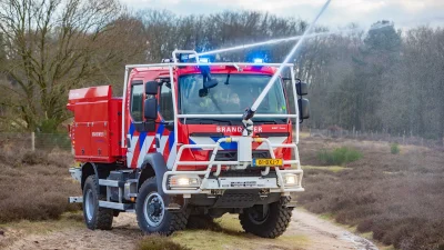 Verhoogd natuurbrandrisico