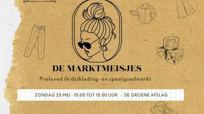Marktmeisjes pakken weer uit