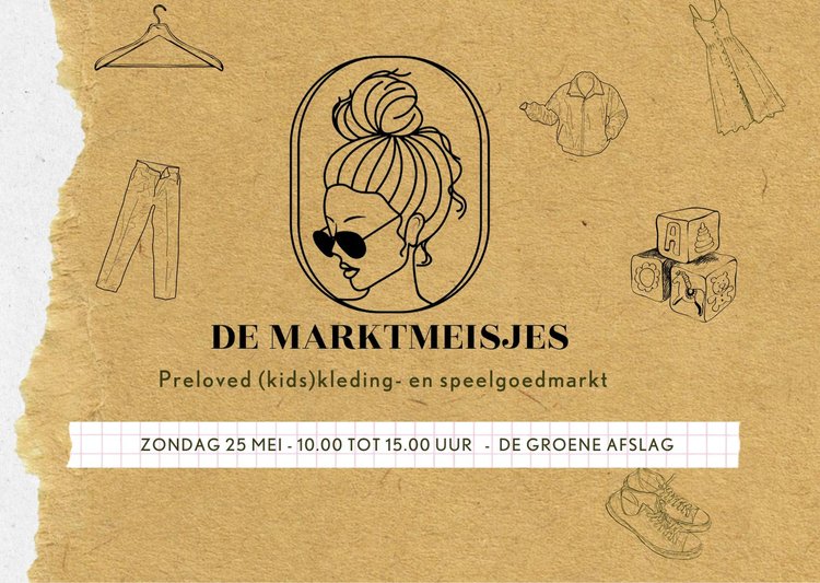 Marktmeisjes pakken weer uit