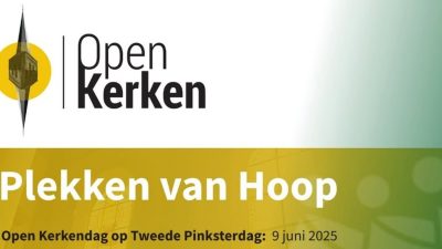 Vandaag ‘Open kerken’ …