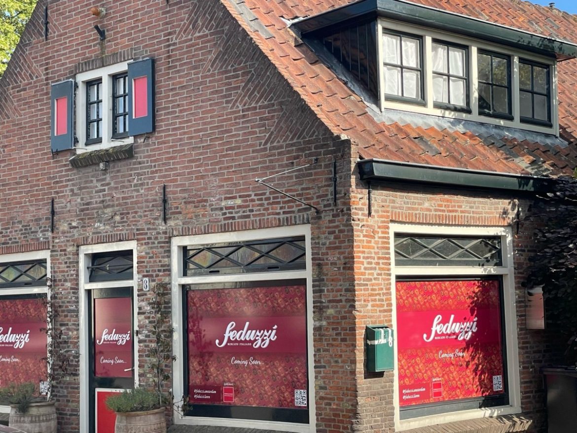 Italiaanse traiteur Feduzzi komt naar Laren!