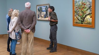 Kunst kijken door de ogen van de boswachter