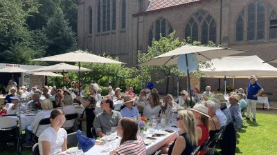 Een geslaagde dorpslunch…