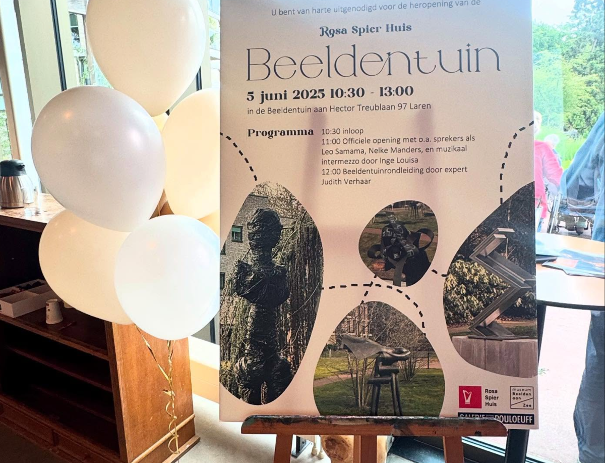 Opening beeldentuin Rosa Spier Huis
