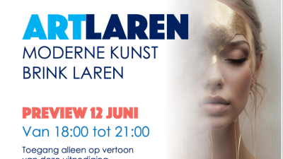 Larense inwoners vanavond gratis naar Art Laren