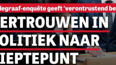 Niet een heel grote verrassing.