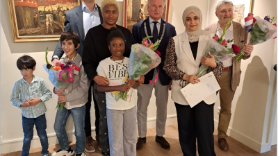 Genaturaliseerd….van harte!