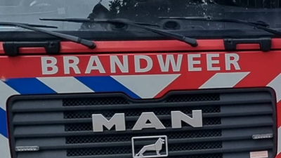 Gaslekkage door werkzaamheden met minigraver aan Berkenlaantje in Laren