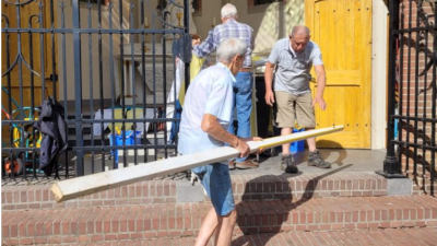 Harde werkers…chapeau!