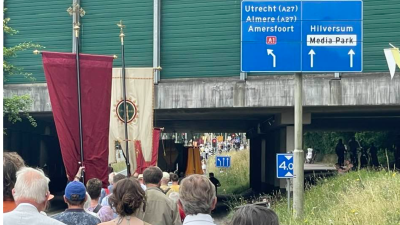 Een prachtige processie…