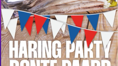 Vandaag vanaf 15.00 uur  Haringparty Bonte Paard