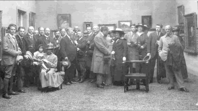 Vandaag een culturele middag met Leo Janssen in Brinkhuis