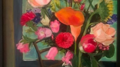 Kleurrijke expositie van Annemieke Vetter in Brinkhuis