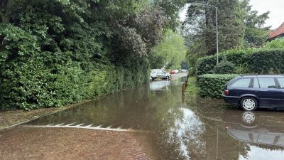 ‘Laren regen klaar’ had het moeilijk…