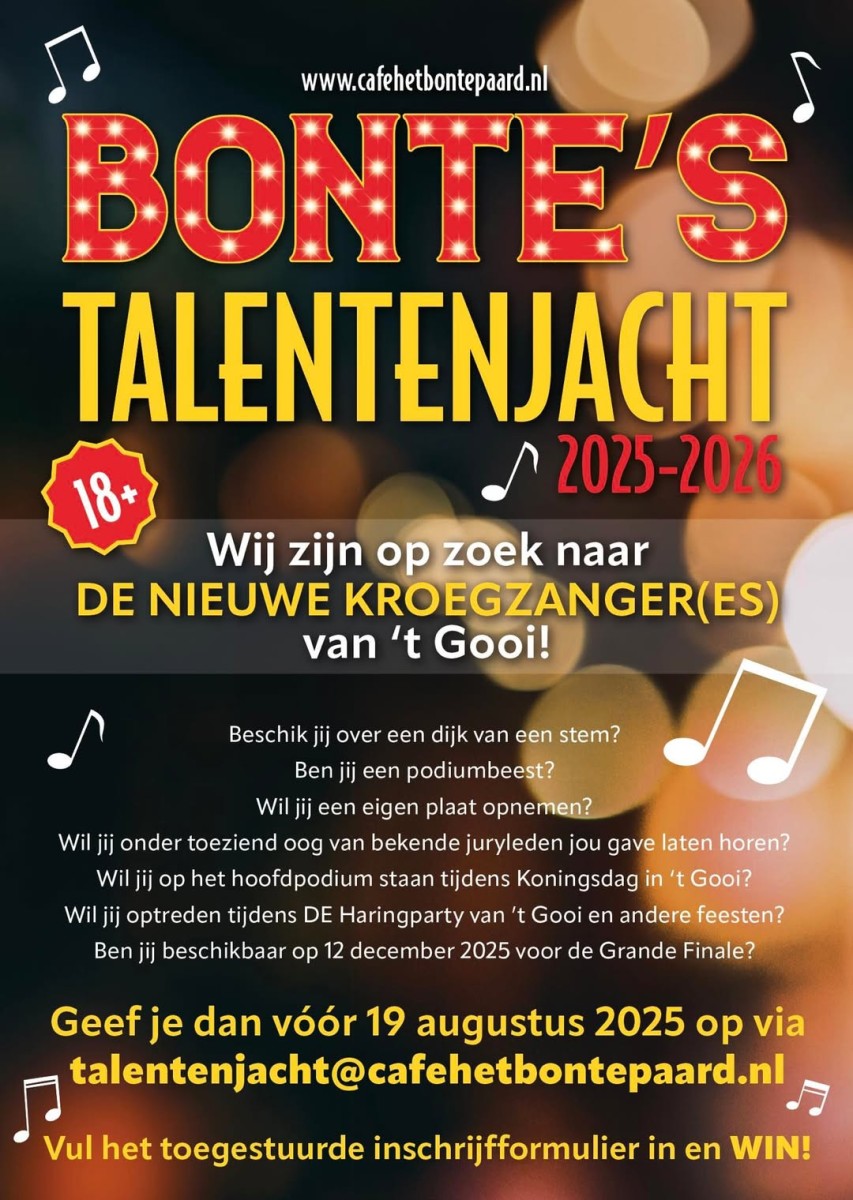 Dit is je kans…wie?